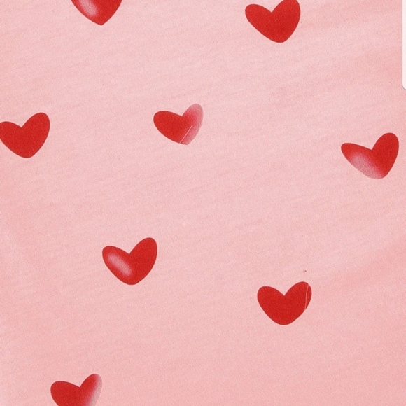 PLUS SIZE PINK HEART TEE - Picture 4 of 4